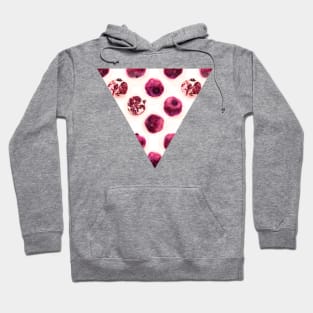 Pink Pomegranate Polka Dots Hoodie